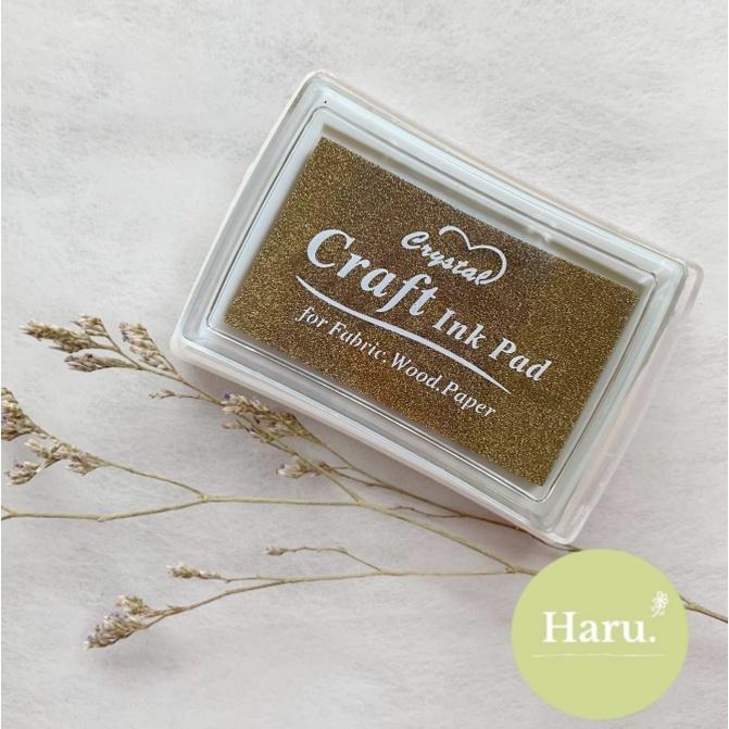 Gambar Bantalan Tinta Stempel Warna Warni Craft Ink Pad DIY Stamp Ink dari Haru.collections Kota Batam 4 Tokopedia