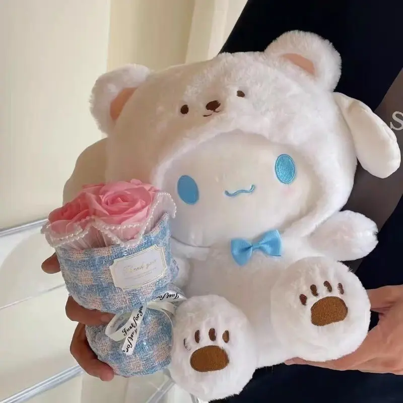Gấu Bông Hottrend 20 25 CM Nhiều Mẫu Dễ Thương Kuromi Cinnamol Pochaco Melody 8