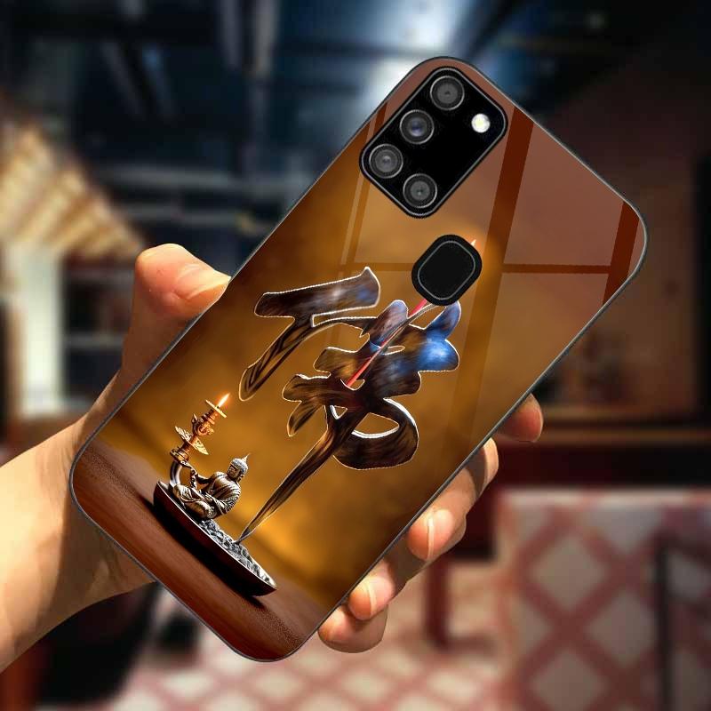 Ốp lưng SAMSUNG A21S, M30S, M31, M21 Lưng kính tráng gương, thiết kế sáng tạo phong cách độc đáo