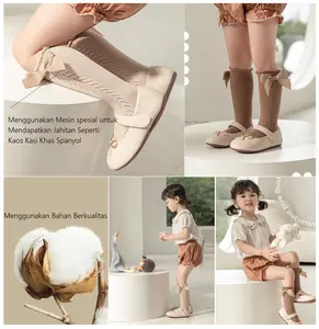 KAOS KAKI BAYI PEREMPUAN RENDA PITA / KAOS KAKI ANAK PEREMPUAN