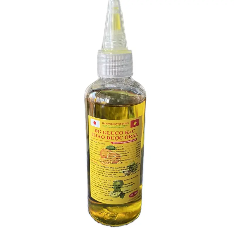 Glucok c thảo dược 100ml - Cung cấp chất điện giải đường và muối khoáng cho vật nuôi 1