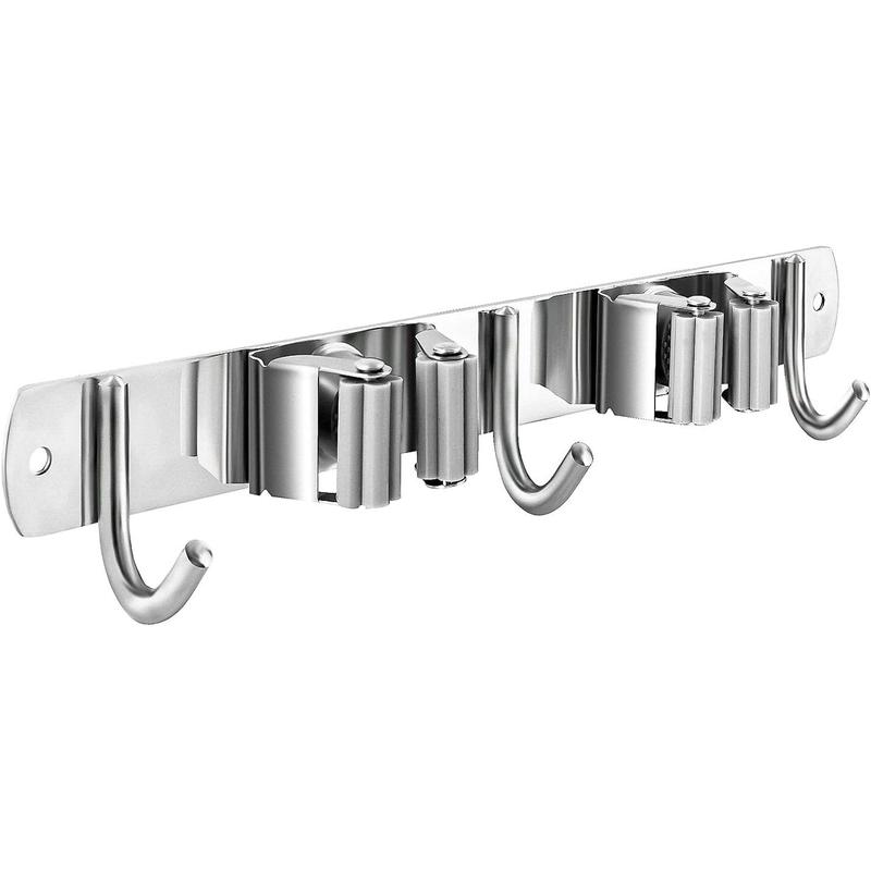 Stainless steel mop holder sale