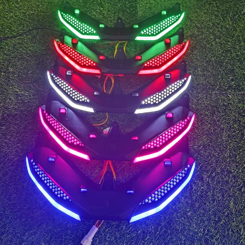 Đèn demi viền led một màu gắn xe exciter 150 ,phụ kiện trang trí xe máy Phụ Tùng