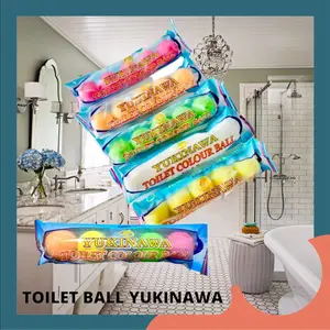 (OP) Kapur Barus / Kamper Toilet / Kamar mandi Isi 5 pcs 1pack Ball Besar Anti serangga