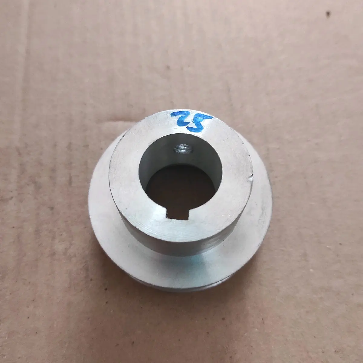 Pulley pully A1 2,5 inch as 10, 12, 14, 15, 16, 17, 19, 20, 22, 24, 25mm Puli Alumunium