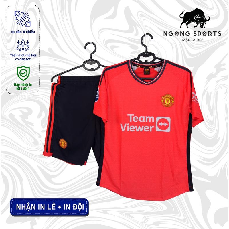 Bộ quần áo MU sân nhà vải Mè2024