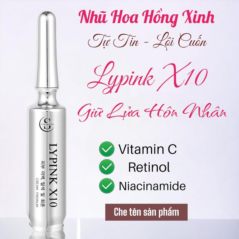 Kem Hồng Nhũ Hoa Lypink - Cream hồng ti và bikini Nữ Women