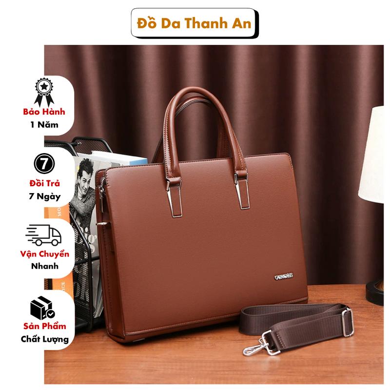  Căp Da Công Sở Nam Nữ Cao Cấp Thời Trang Công Sở Chính Hãng Hàng Quảng Châu Cặp Đựng Tài Liệu Laptop Sang Trọng Lịch Sự Đẳng Cấp. Bag 