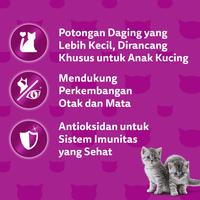 Gambar Whiskas Tasty Mix Jelly Makanan Anak Kucing Basah 70 gr - isi 14 whiskas - Tuna dan Wortel dari Whiskas Indonesia Kota Tangerang 4 Tokopedia