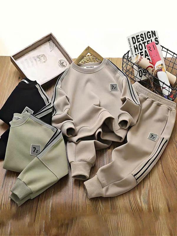 Bộ quần áo thu đông trẻ em 14-48kg chất nỉ bông cho bé trai mẫu 72. Bộ dài tay trẻ em, Set đồ cho bé trai và bé gái - B20