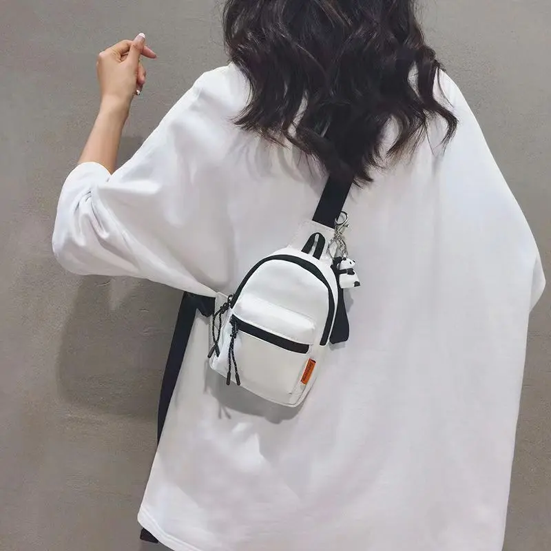 กระเป๋าสะพายไหล่, Unisex, กระเป๋าคาดหน้าอก, กระเป๋าสะพายไหล่เดียวอินเทรนด์, แฟชั่น, สไตล์ลำลอง, อินเทอร์เน็ตฮอตใหม่, กระเป๋าโทรศัพท์มือถือ, 2024