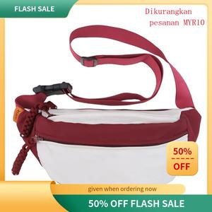 Beg Bahu Pelbagai Fungsi, Sesuai untuk Kegunaan Harian,Untuk Wanita, dengan Zip, Beg Selempang, Uniseks, Gaya Sukan Mudah,Beg Dada Kecil, Bergaya Jepun dan Korea,Sesuai sebagai Hadiah Hari Valentine Merah Lelaki Silang Perempuan SerbagunaCartoon Fanny