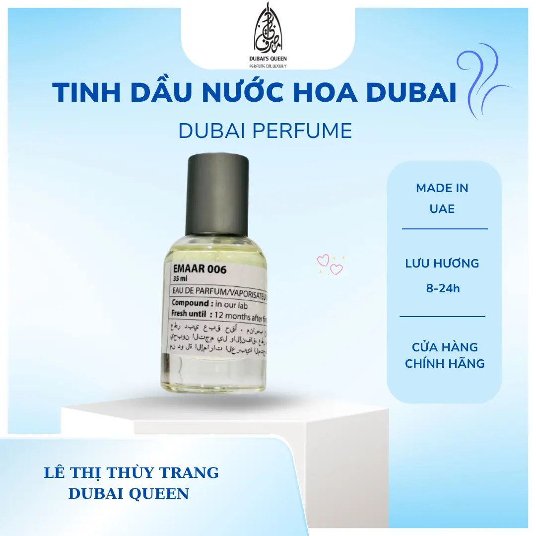 Tinh Dầu Nước Hoa Emar 006