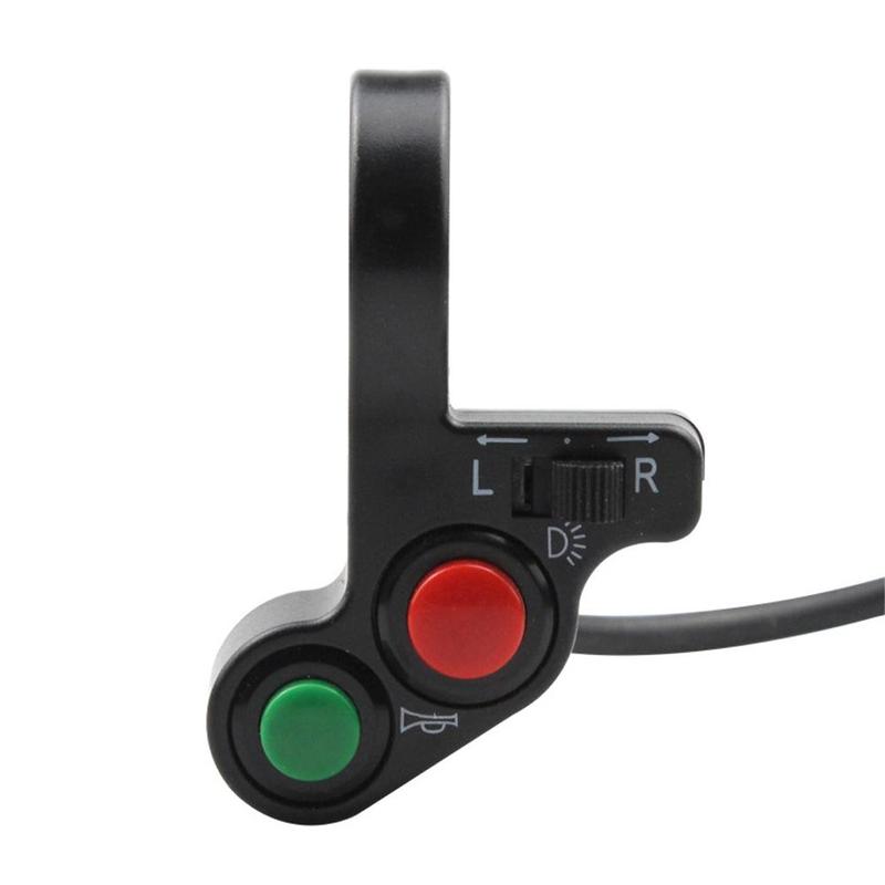 Multifunctional Motorcycle Handlebar Switch Headlight Horn Turn Signal Combination Electric Bike Scooter 2