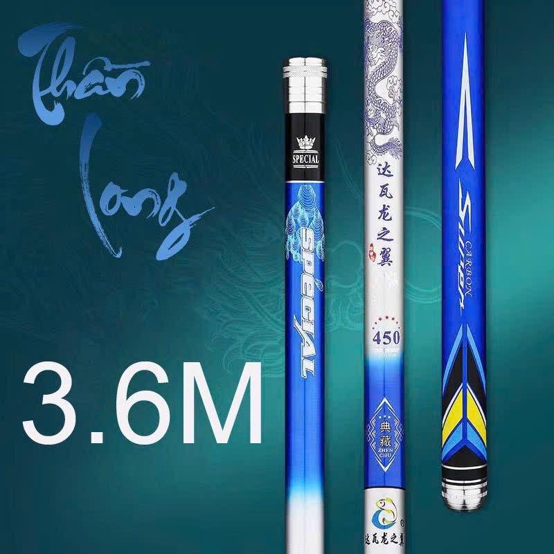 Cần Câu Tay Thần Long 6H Đủ Size 3m6- 6m3