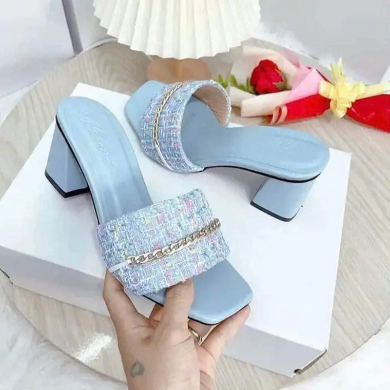 Gót quai ngang kiểu phối xích 5 phân 3