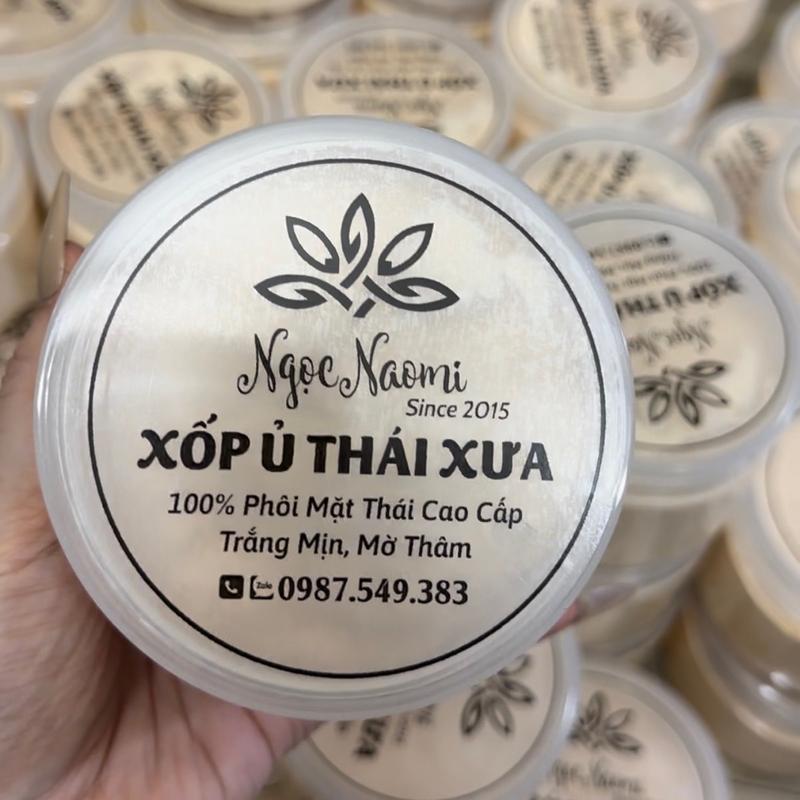 Kem body Xốp Ủ Thái Xưa Ngọc Naomi 220g ( Ko Bnl)