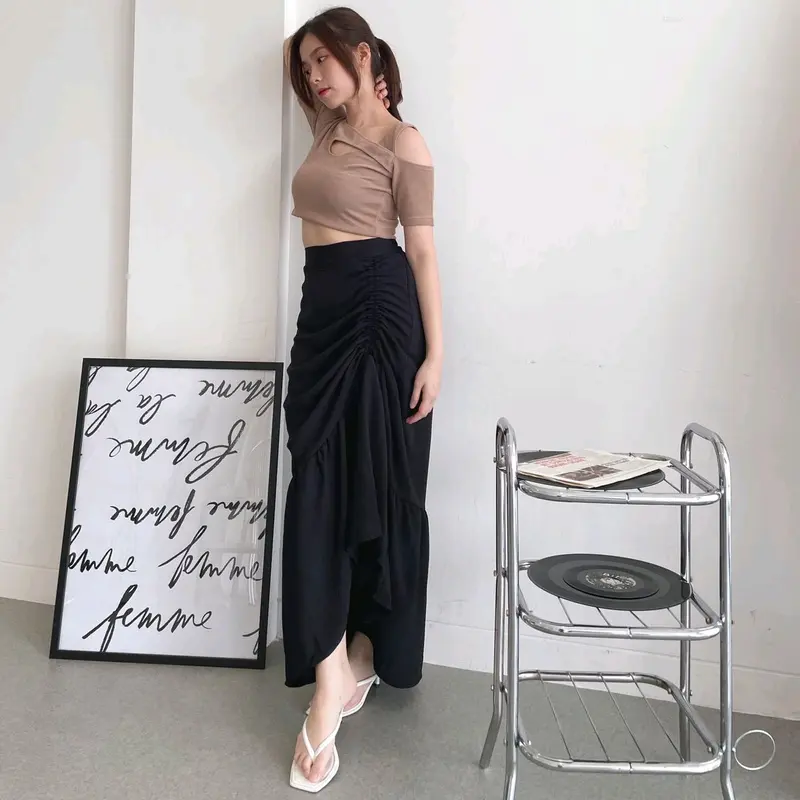 RERE FLOWLY SKIRT by stuffiza.id | ROK SERUT | CRINKLE SKIRT 4