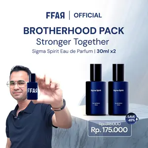 FFAR Sigma Spirit Eau de Parfum | Parfum Pria 30 ML X 2