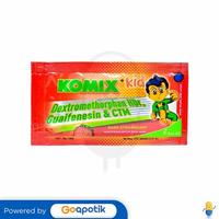 Gambar KOMIX KID RASA STRAWBERRY SACHET 5 ML dari Apotek Karunia Sehat Makassar by GoApotik Kota Makassar 2 Tokopedia