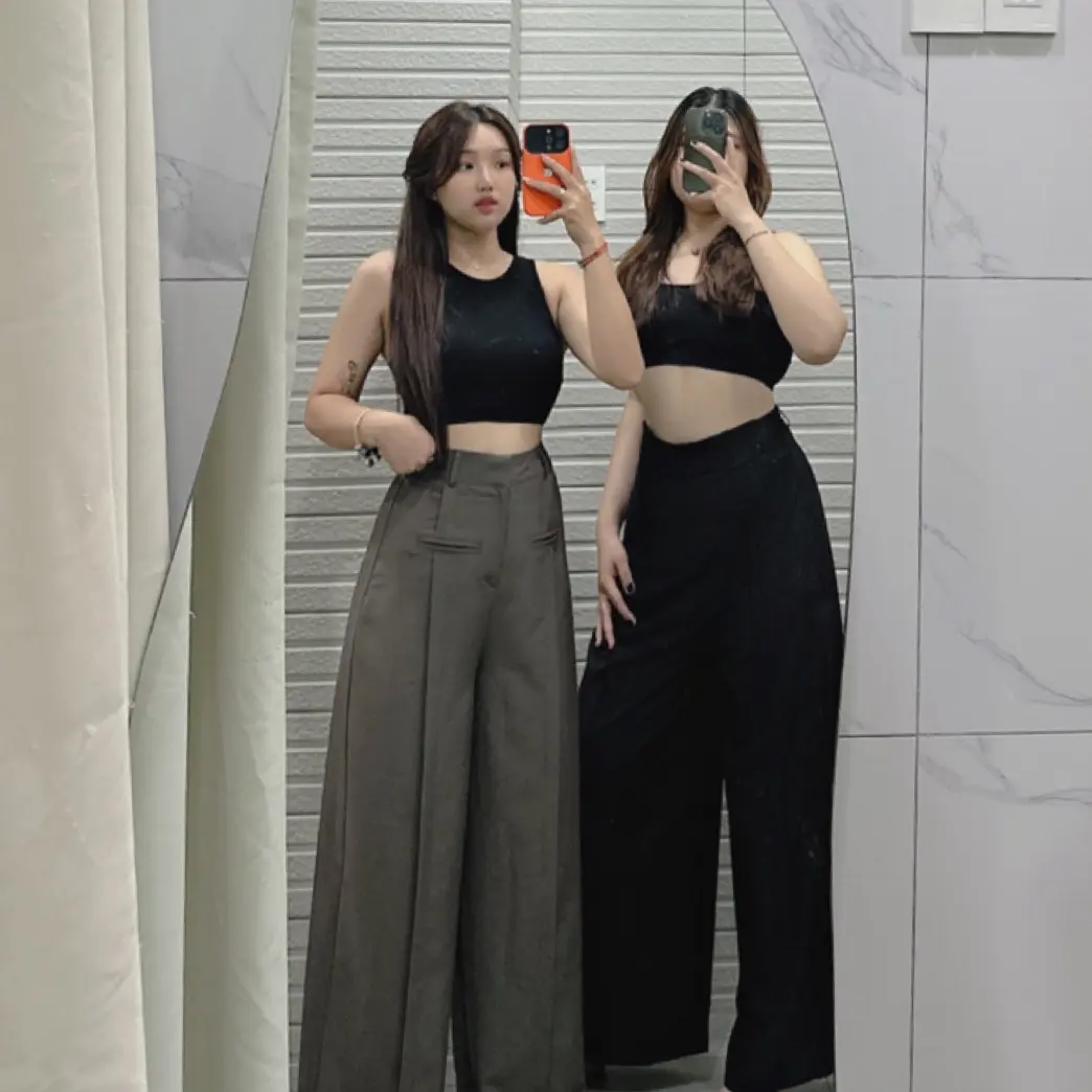 B186 - QUẦN NỮ SUÔNG ỐNG RỘNG NHIỀU MÀU (Có size 4X)