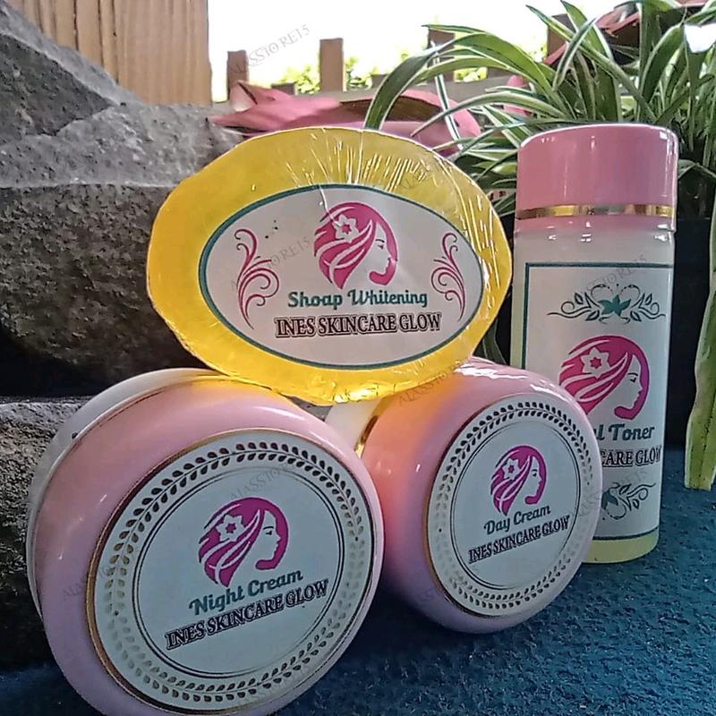 Paket Hemat 4 Pcs Ines Skincare untuk Perawatan Wajah dan Mencerahkan Kulit 0