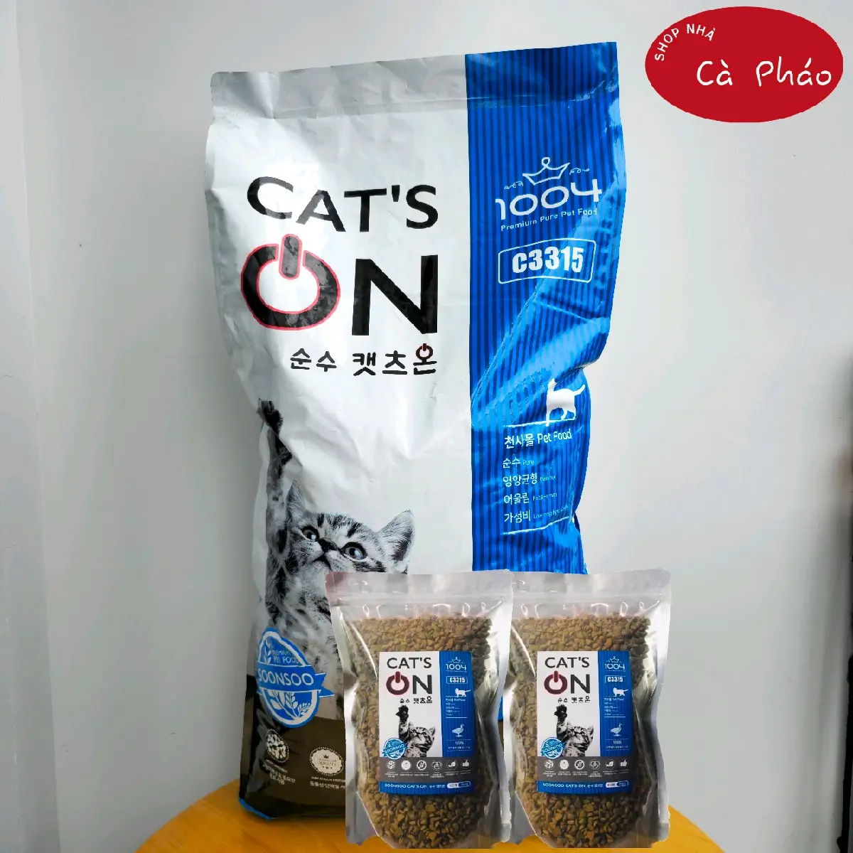 Hạt mèo CATON chiết lẻ 1KG -  Dành cho mèo mọi lứa tuổi