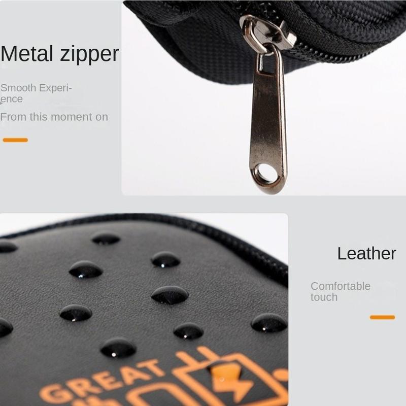 Product Introduction of Headphone Protection Case Large Capacity Data Cable Storage Bag Multi-layer Dust Proof Digital Gadget Storage Box Portable Multifunctional Earphone Bag Organizer Outdoor Travel 13