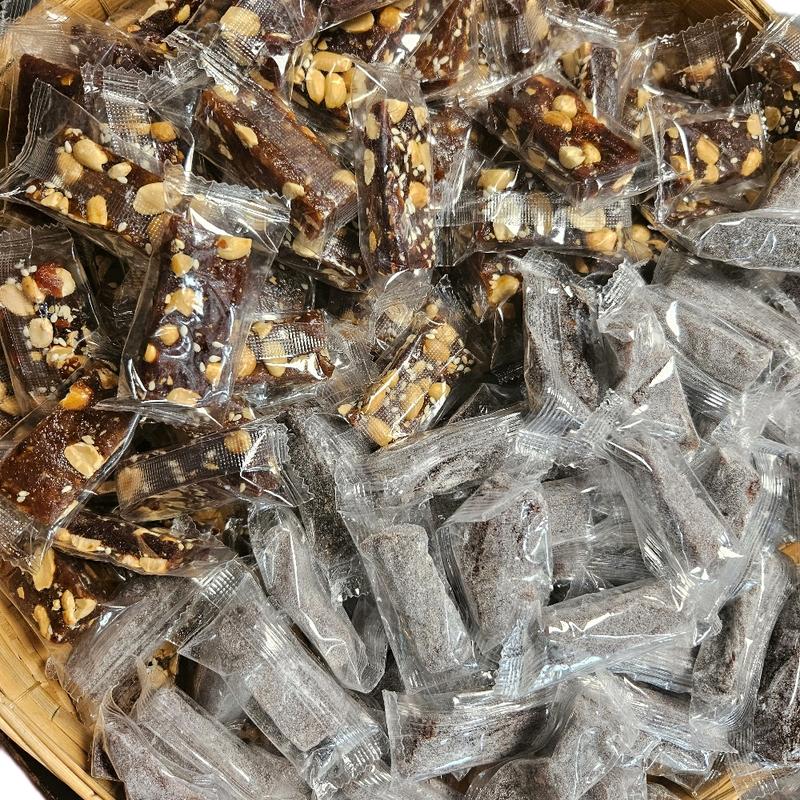 KẸO CHUỐI ĐẬU + KẸO GỪNG 1 KÍ ĐẶC SẢN CÀ MAU Candy Thức Ăn Food Snack