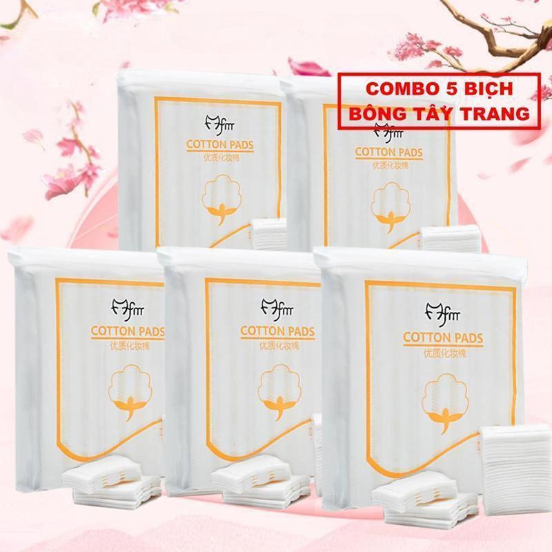 Bông Tẩy Trang 222 Miếng Mềm Mịn Không Tưa Bông Không Thô Rát -  3 Lớp Cotton Pads 6