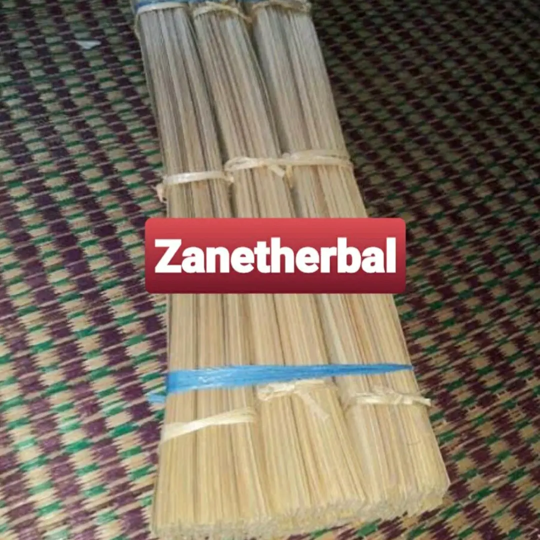 Bahan kerajinan iratan bambu bahan anyaman isi 100