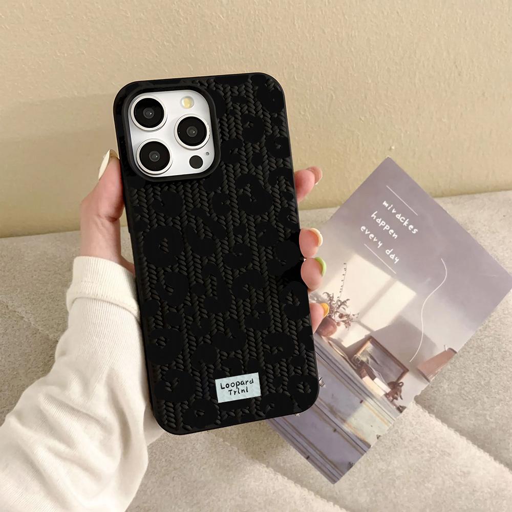 New! Tanda Hitam Mode phone case Case Cocok untuk iPhone 11 pro max6 6S plus 6 Plus 7 7 Plus 8 Plus 8+ XXRXS Max12 13 14 15 Pro MAXXR XS MAX7Plus 8Plus SE2024 3DiPhone Silikon casing pelindung