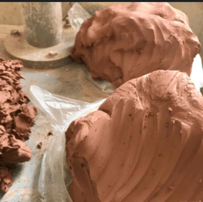 ĐẤT SÉT BÁT TRÀNG nặn tượng 3 kg