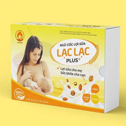 NGŨ CỐC LỢI SỮA LẠC LẠC HỘP 30 GÓI 0