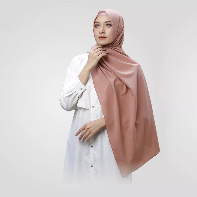 Kerudung Pashmina Diamond Premium 175x75 - Hijab Pashmina Syal Panjang Santai 0