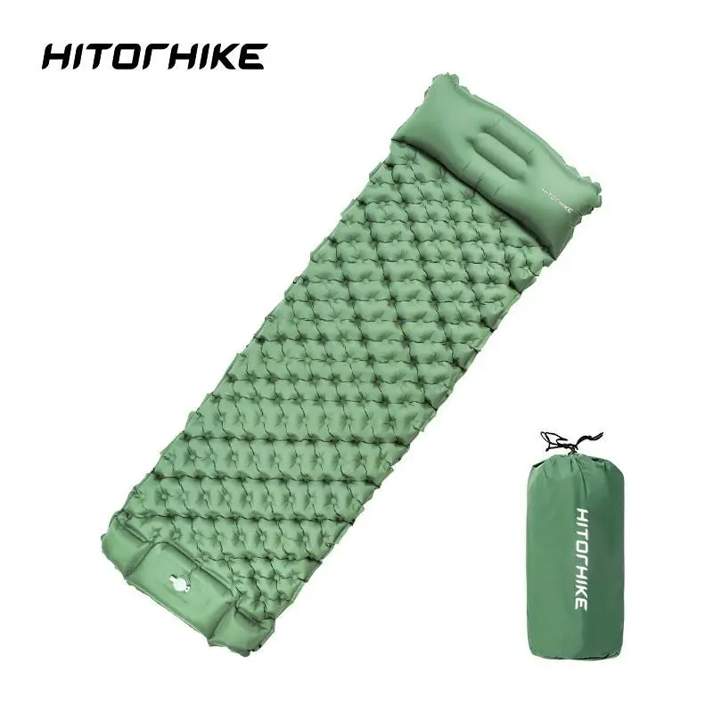 Self-inflating Sleeping Mat, Lightweight Inflatable Sleeping Pad with Storage Bag, Waterproof Sleeping Mattress for Hiking Camping Home Use