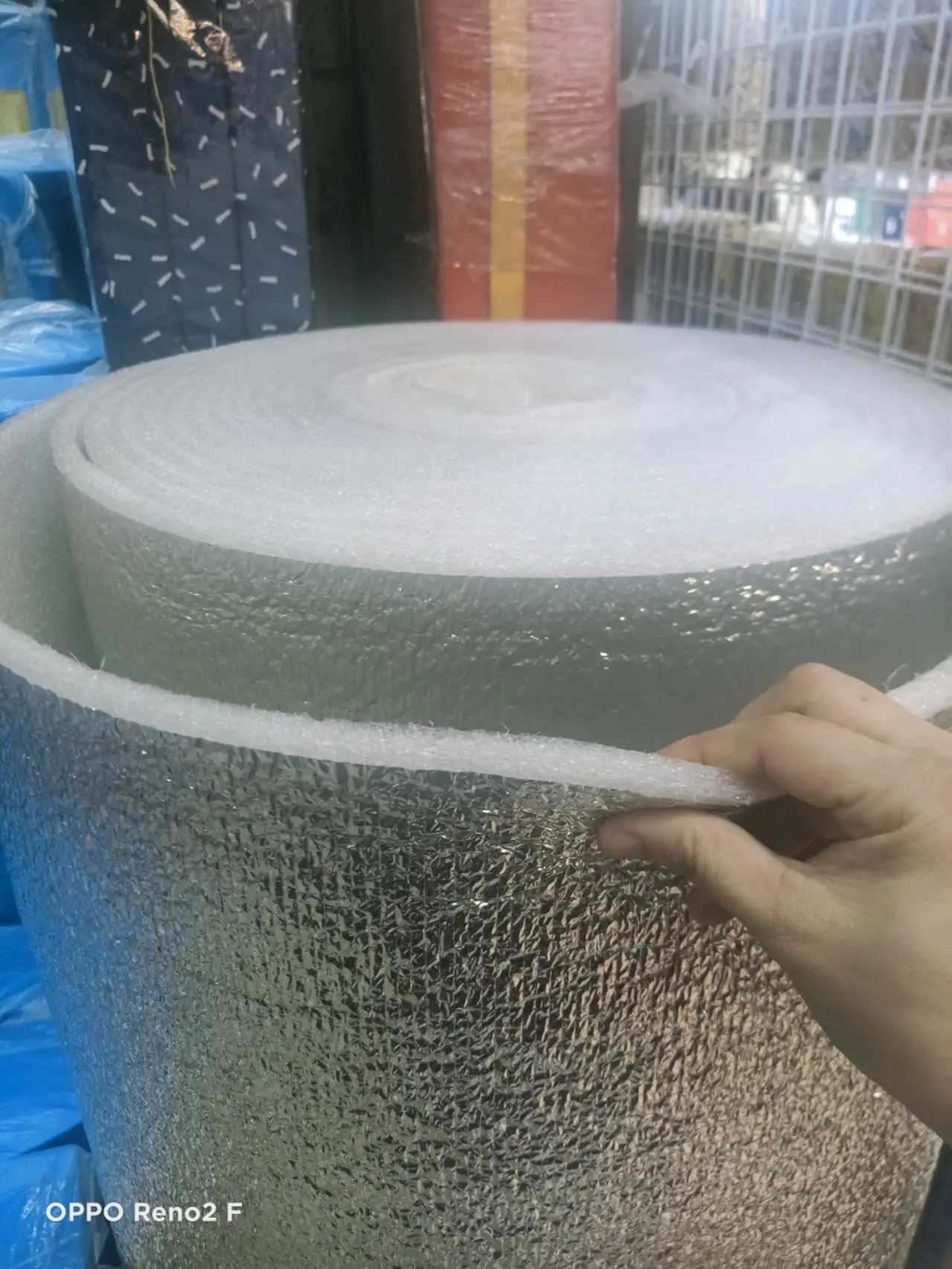 lnsulation foam Polyethylene PE Foam Wrap Heat Packaging White width ...