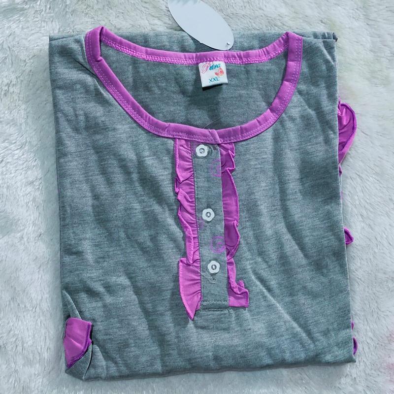 Daster super jumbo XXL Ld 120 cm bahan kaos 2