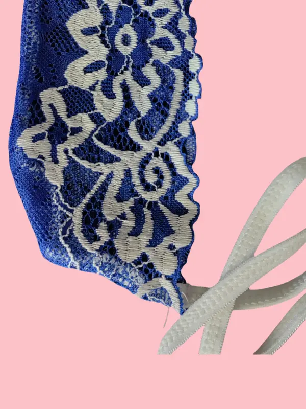 Men's Floral Lace Thong(3 Pcs), Sexy  Soft Comfortable  Breathable Panty for Daily Wear, Fashion Men's Underwear for All Seasons 4