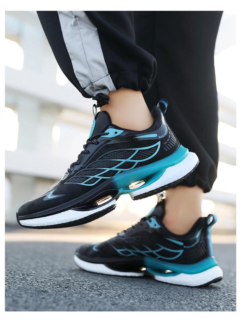 Product Introduction of Women's Fashionable Lace Up Mesh Breathable Lightweight Running Shoes, Casual Comfortable Sports Shoes, All-match Round Toe Shoes for Daily Wear 9