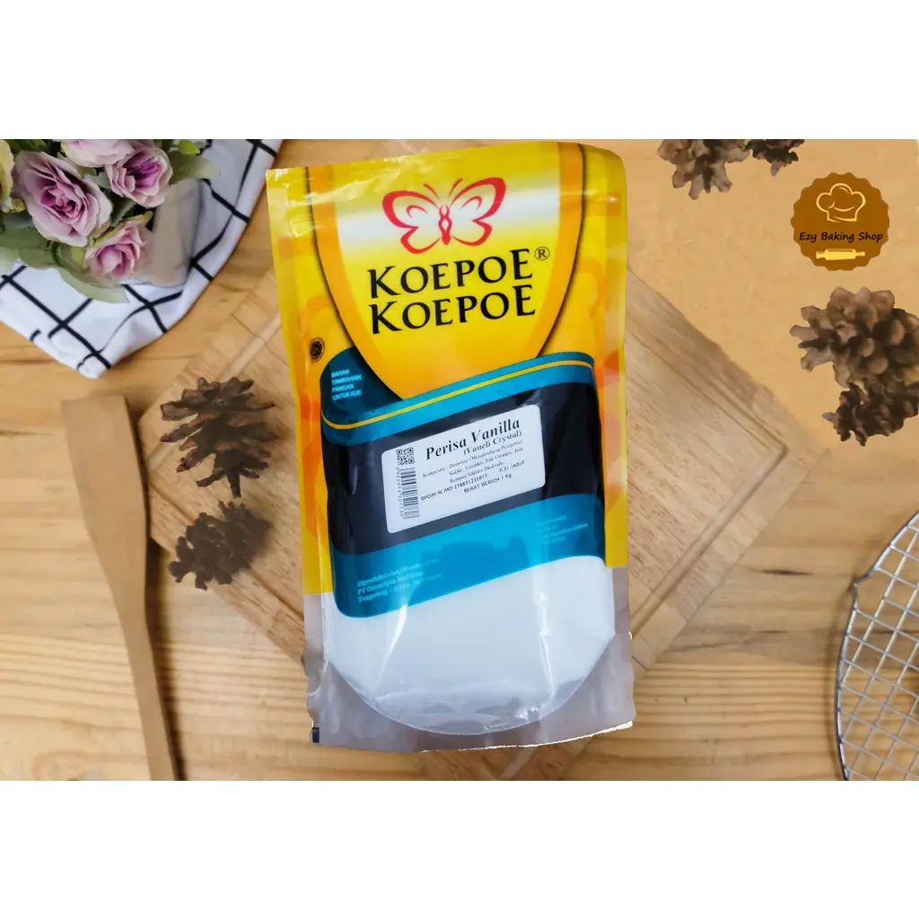 Perisa Vanilla Vanelli Crystal Koepoe koepoe Vanila 1 kg Baking