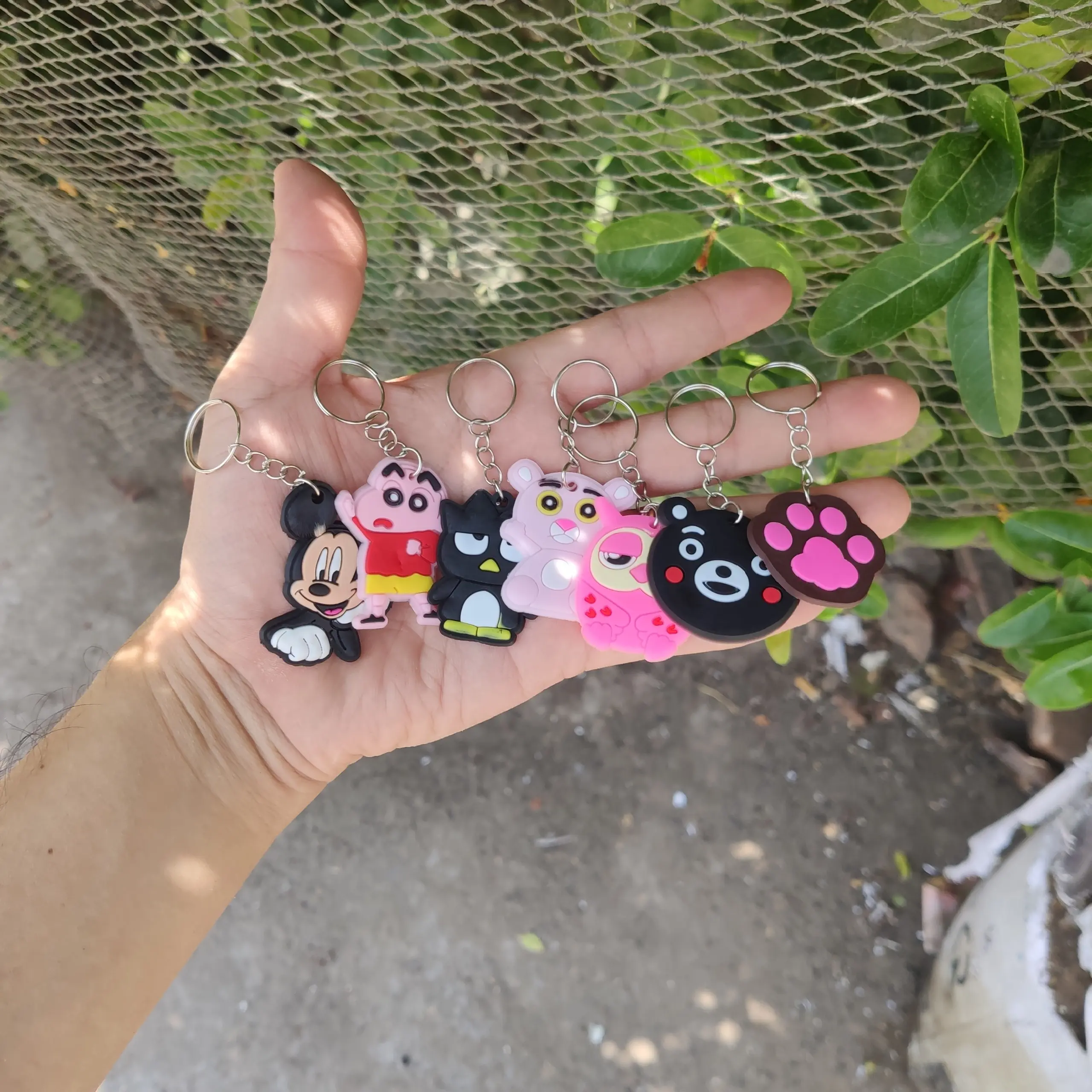 [COMBO 1 -5] MÓC KHÓA CHIBI SIÊU CƯNG DỄ THƯƠNG - GIAO NGẪU NHIÊN MẪU Móc Khoá Móc Chìa Khoá Silicon Nữ