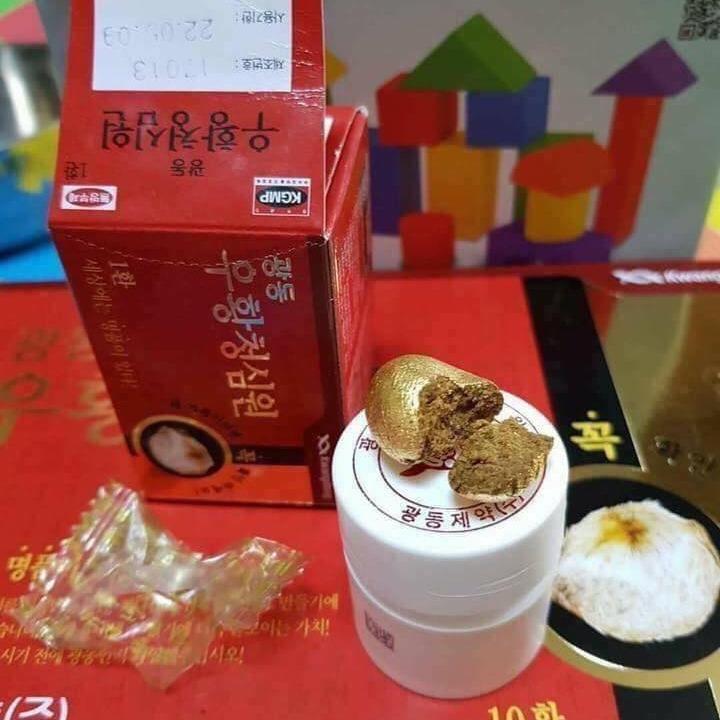 Viên uống chống đột quỵ An cung ngưu hoàng Kwangdong - Hộp 10 viên 4