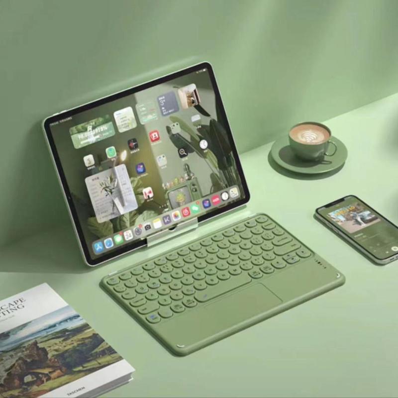 Product Introduction of Bàn phím Bluetooth, Bàn phím điều khiển ma thuật không gây ồn, Thích hợp cho điện thoại di động và máy tính bảng, chuột Thông Dụng Tương thích với Apple iPad và Android Notebook 3