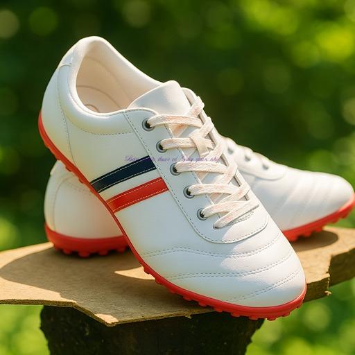 Giày đá bóng Thành Phát TP-11; thiết kế ấn tượng vải dày êm chân cam kết bền bỉ; cỡ 38-43 màu trắng Sneaker Sport Nam Đá Banh