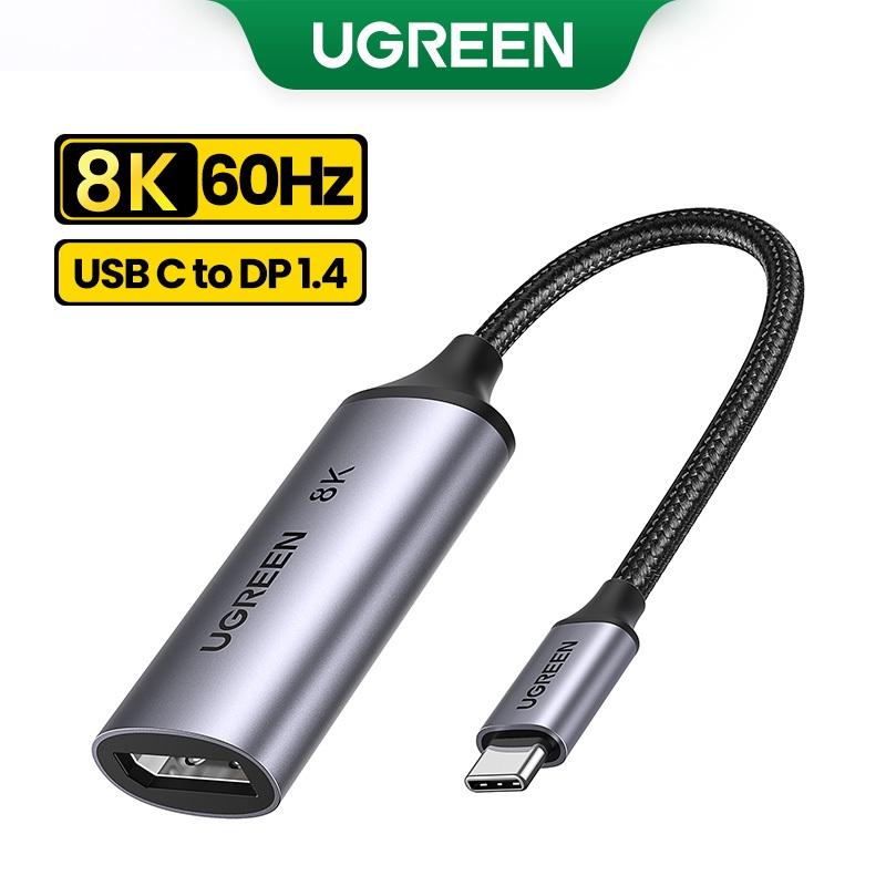 Cáp Chuyển USB C sang Displayport (DP) Ugreen 15575 40372 MM130 (8K x 4K@60Hz,HDR)