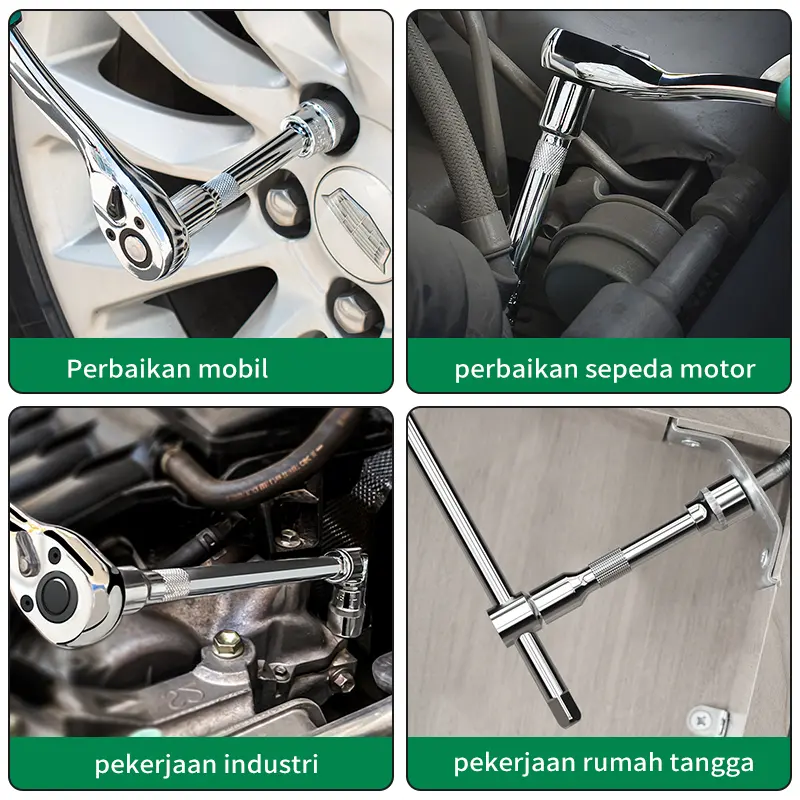 ISKU Extension Bar 10" Murah Pemanjang Kunci Sok 250mm Panjang Sambungan Sok 7
