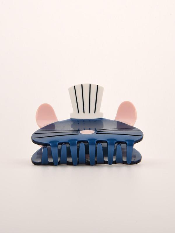 Cute Cartoon Cat Design Acetate Hair Claw, Creative Claw Clips, Fashionable Hair Accessories for Women & Girls 4