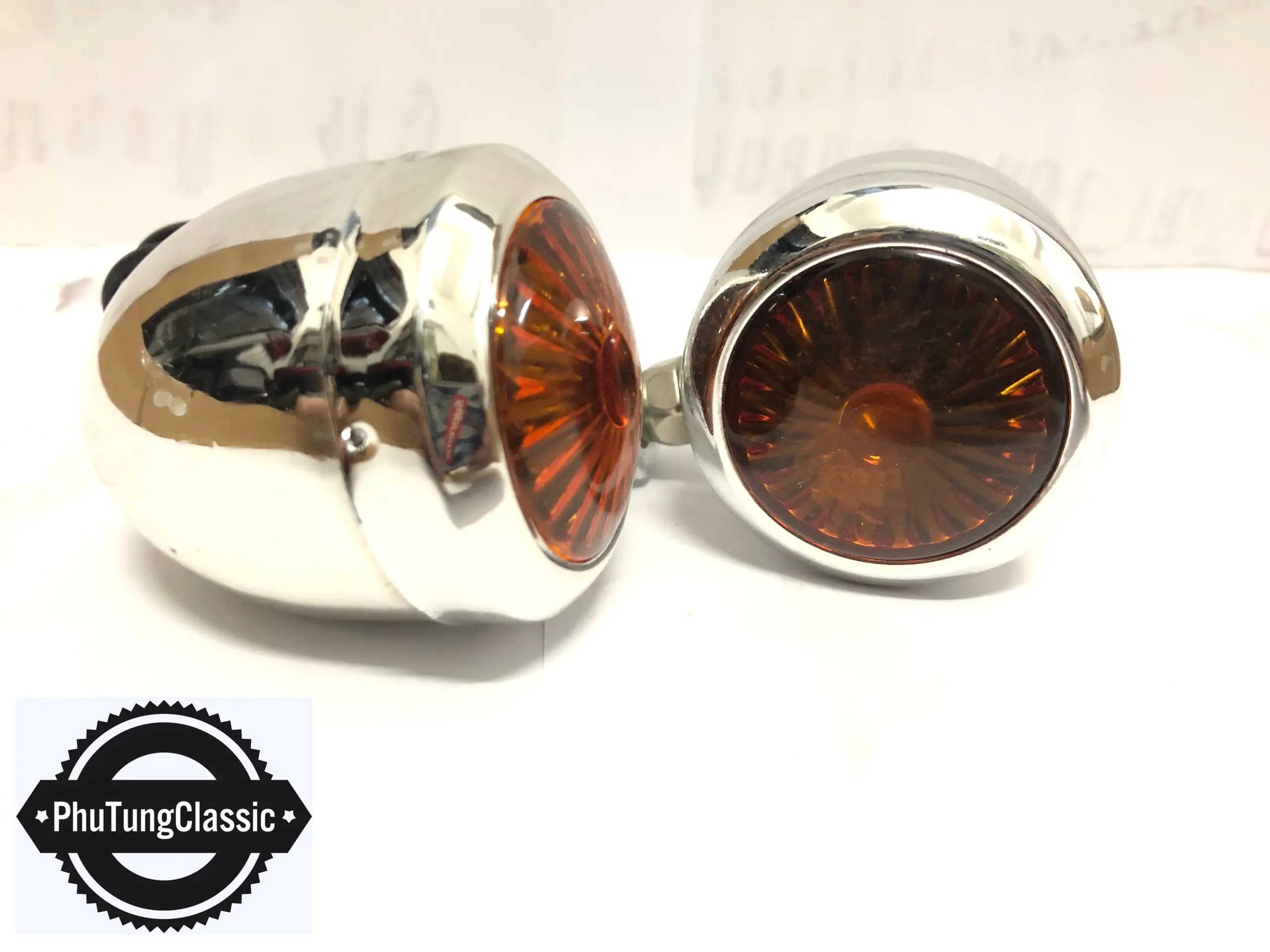 Đèn Xi nhan độ classic loại nhỡ, độ xe điện, classic, cafe racer.. , giá bán tính theo đôi