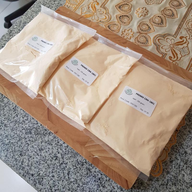 Tepung Bumbu Premix Fried Chicken Berat 1 kg Ayam Bahan Brown Bubuk 9